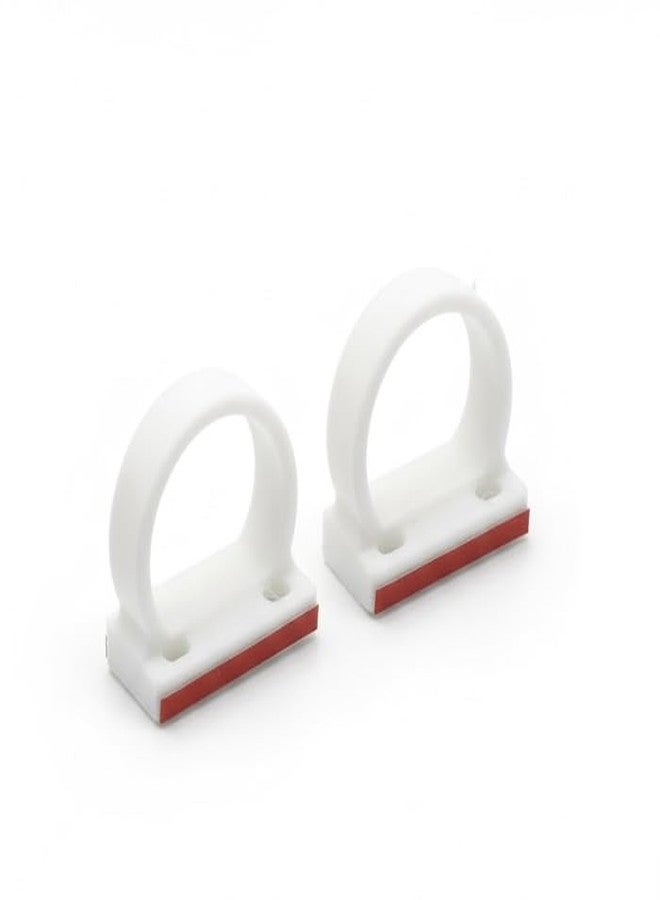FUN FRY Window Blind Anti-Rattle Clips Self-Adhesive Noise Reduction Buttons | Prevent Wind Noise & Blind Movement | White | No Drill Installation - Image 2